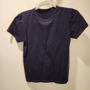 Steven Navy blue short Sleeves t-shirt Size M